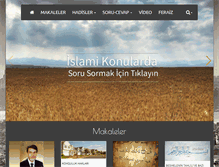 Tablet Screenshot of imanimeseleler.com